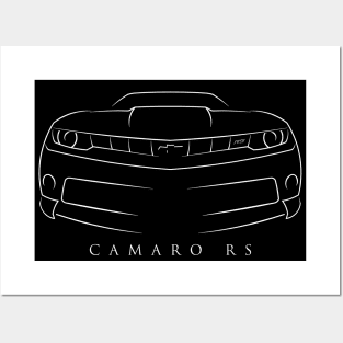 Chevy Camaro RS Posters and Art